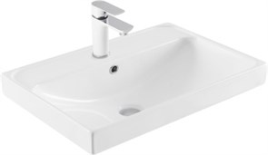 AQUANET Flash Mini Раковина полувстраиваемая ширина 50 см, белый AQUANET-342052