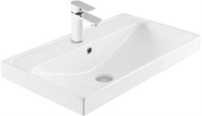 AQUANET Flash Mini Раковина полувстраиваемая ширина 60 см, белый AQUANET-342053