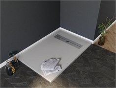 AQUANET Delight Душевой поддон прямоугольный размер 160x90 см, цвет серый AQUANET-258887