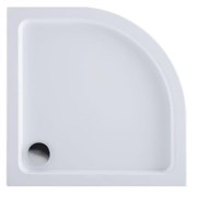 AQUANET GL180 Душевой поддон четверть круга размер 100x100 см, цвет белый AQUANET-265563