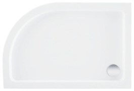 AQUANET GL180 Душевой поддон асимметричный левый размер 120x80 см, цвет белый AQUANET-265566