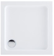 AQUANET GL180 Душевой поддон квадратный размер 80x80 см, цвет белый AQUANET-265568