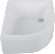 AQUANET Optimal Душевой поддон четверть круга размер 90x90 см, цвет белый AQUANET-293357
