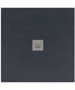 AQUANET Pleasure Душевой поддон квадратный размер 100x100 см, цвет черный AQUANET-258889
