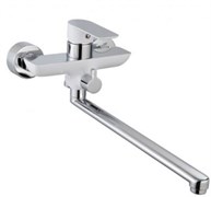 AQUANET Arctic Смеситель для ванны, цвет белый / хром AQUANET-216778