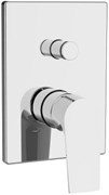 AQUANET Static Смеситель для ванны встраиваемый, цвет хром AQUANET-237448