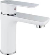 AQUANET Arctic Смеситель для раковины, цвет белый / хром AQUANET-216775