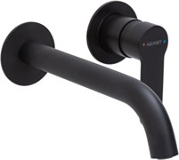 AQUANET Passion Смеситель для раковины-чаши, цвет черный AQUANET-336185