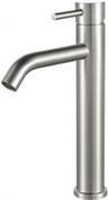 AQUANET Steel Смеситель для раковины, цвет сталь AQUANET-242967
