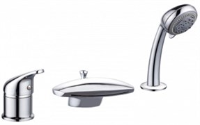 AQUANET Practic Смеситель на борт ванны, цвет хром AQUANET-216780