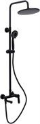 AQUANET Passion Душевая стойка, цвет черный AQUANET-AF300-72-R-B