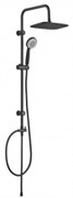 AQUANET Passion Душевая стойка, цвет черный AQUANET-AF300-70-RC-B