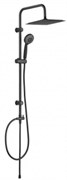 AQUANET Passion Душевая стойка, цвет черный AQUANET-AF300-70-S-B