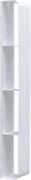AQUANET Полка Магнум 15x100 белая матовая, вертикальная AQUANET-302238