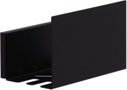 AQUANET Полка Магнум 20x12 черная матовая AQUANET-274190