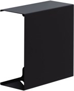 AQUANET Полка Магнум 25x25 черная матовая, квадрат AQUANET-302223