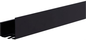 AQUANET Полка Магнум 50x12 черная матовая, с крючками AQUANET-274189
