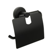 FIXSEN Бумагодержатель с крышкой черный  Comfort  Black (FX-86010) FX-86010