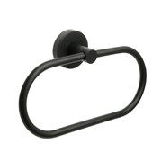 FIXSEN Полотенцедержатель кольцо черный Comfort  Black (FX-86011) FX-86011