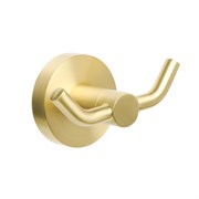 FIXSEN Крючок двойной золото-сатин  Comfort Gold (FX-87005A) FX-87005A