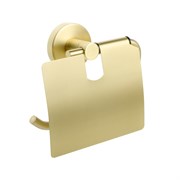 FIXSEN Бумагодержатель с крышкой золото-сатин Comfort Gold (FX-87010) FX-87010