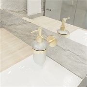 FIXSEN Дозатор жидкого мыла золото-сатин Comfort Gold (FX-87012) FX-87012