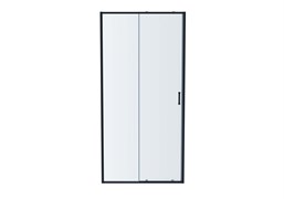 AQUATEK Aria Душевая дверь двухэлементная, раздвижная 1000x2000 профиль оружейная сталь, стекло прозрачное AQ ARI RA 10020GM