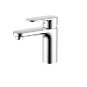 AQUATEK AQ1810CR НИКА Смеситель для раковины 90 без донного клапана, хром AQ1810CR