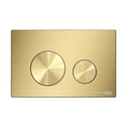 WASSERKRAFT Кнопка смыва, цвет золото матовое WASSERKRAFT MG02