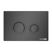 WASSERKRAFT Кнопка смыва, цвет черный матовый WASSERKRAFT MB01