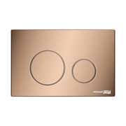 WASSERKRAFT Кнопка смыва, цвет золото розовое WASSERKRAFT RG02