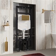 WASSERKRAFT Dinkel Система инсталляции для унитазов WASSERKRAFT 58TLT.010.ME.MG04