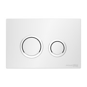 WASSERKRAFT Кнопка смыва, цвет белый / хром WASSERKRAFT WH01