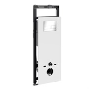 WASSERKRAFT Salm Система инсталляции для унитазов WASSERKRAFT 27TLT.010.ME.WH.CH04