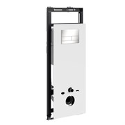 WASSERKRAFT Salm Система инсталляции для унитазов WASSERKRAFT 27TLT.010.ME.WH.BN04