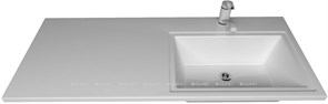 AQUANET Раковина Marko Марсал 110 R ширина 110 см, цвет белый AQUANET-334078