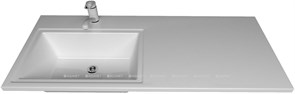 AQUANET Раковина Marko Марсал 130 L, цвет белый AQUANET-335622
