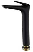 RUSH Nevis Смеситель для умывальника (NE1735-11blаск), цвет черный NE1735-11blаск
