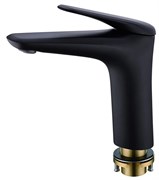 RUSH Nevis Смеситель для умывальника, (NE1735-12black), цвет черный NE1735-12black
