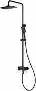RUSH Nevis Душевая система (NE1735-40Black), цвет черный NE1735-40Black