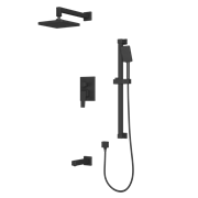 RUSH Thira Встроенная душевая система (TR3635-60Black), цвет черный TR3635-60Black