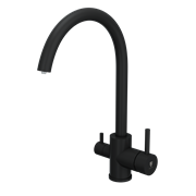 RUSH Смеситель для кухонной мойки с фильтром (SUS9035-37Black), цвет черный SUS9035-37Black