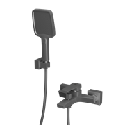 RUSH Thira Смеситель для ванны с коротким изливом (TR3635-44Grey), цвет графит TR3635-44Grey