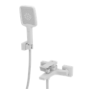 RUSH Thira Смеситель для ванны с коротким изливом (TR3635-44White), цвет белый TR3635-44White