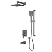 RUSH Thira Встроенная душевая система (TR3635-60Grey), цвет графит TR3635-60Grey