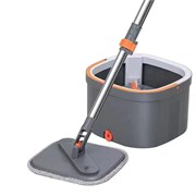 RUSH Comfort Швабра и ведро с отжимом (MOP211106), цвет серый MOP211106