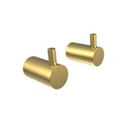 IDDIS Комплект одинарных крючков Petite, матовое золото (PET2G02i41) ,цвет золото PET2G02i41