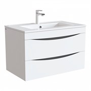 IDDIS Тумба с раковиной Cloud 80 подвесная белая (CLO80W0i95K) CLO80W0i95K