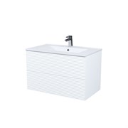 IDDIS Тумба с умывальником подвесная Bild 80 см, белый (BIL80W0i95K) BIL80W0i95K