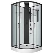 GROSSMAN Душевая кабина 1/4 круга Elegans GR250 (100х100х217) дверь раздвижная GR250